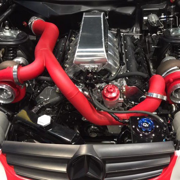 Under the bonnet - heat, oil & fuel!