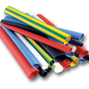 Cut heat shrink tubing